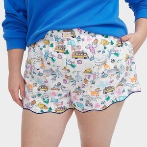 Roller Rabbit x Target Roadtrip Poplin Boxer Shorts - 3X